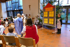 Kinderchristmette mit Krippenspiel (Foto: Karl-Franz Thiede)